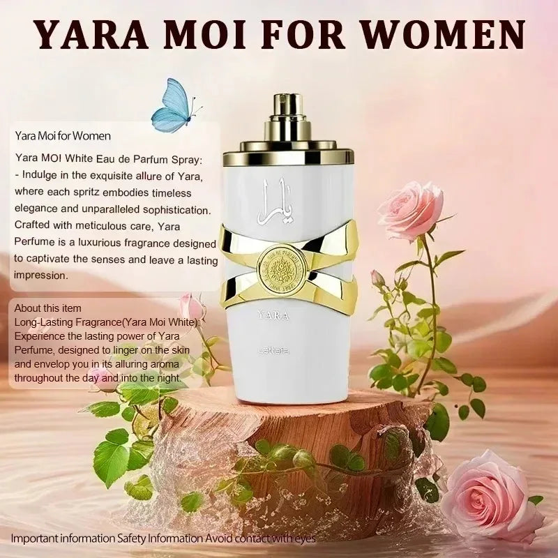 Yara&Asad EDP Perfume 50ml/100ml for Women&Men Floral Long-Lasting Arabian Oud,Luxury Scent Gift,Unisex Arabic Fragrance Spray