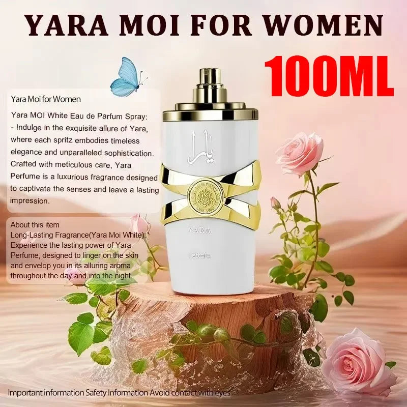 Yara&Asad EDP Perfume 50ml/100ml for Women&Men Floral Long-Lasting Arabian Oud,Luxury Scent Gift,Unisex Arabic Fragrance Spray