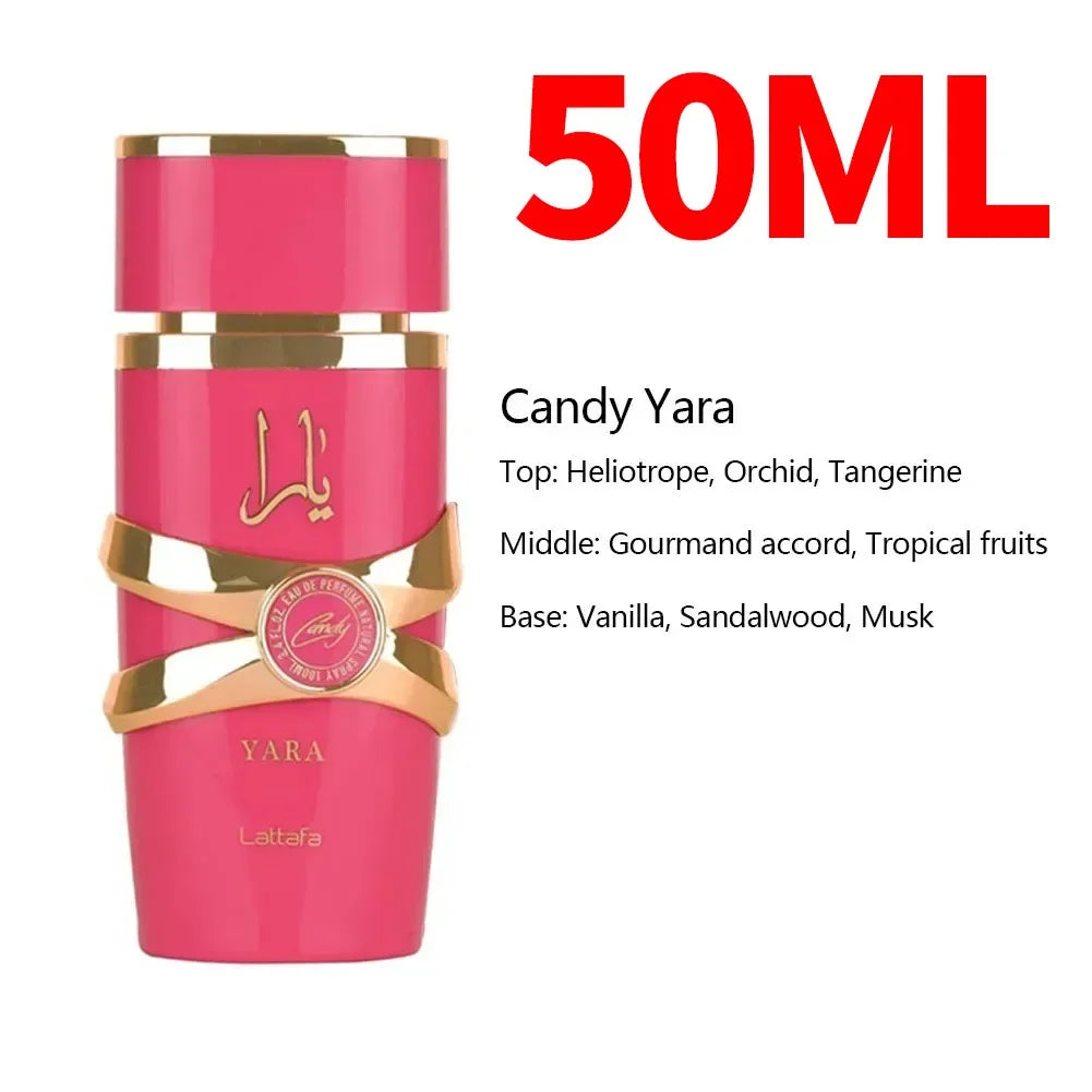Yara&Asad EDP Perfume 50ml/100ml for Women&Men Floral Long-Lasting Arabian Oud,Luxury Scent Gift,Unisex Arabic Fragrance Spray